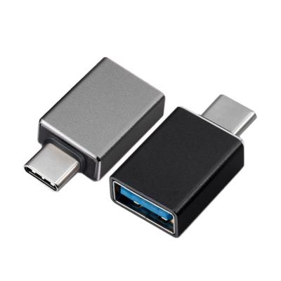 China Mini Portable OTG Adapter USB 3.0 OTG USB Type C Adapter Metal Alloy Male to USB 3.0 A Female Data Converter Adapter Snyc OTG Charging Connector 'adapter for sale