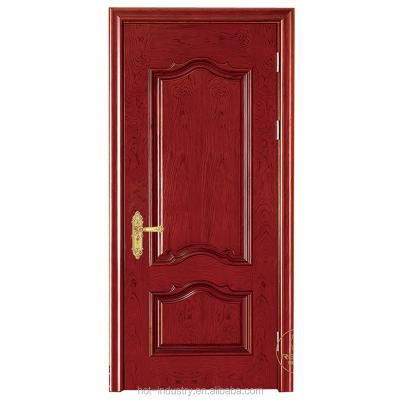 China New Design Fire Rated Swing Hotel Room Door Wooden Door Carving Weight for sale