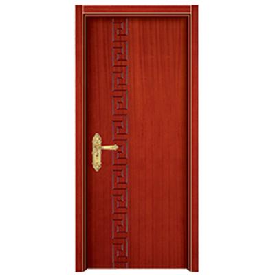 China Sound Insulation High Quality Solid Wood Doors Natural Wood Veneer Door for sale