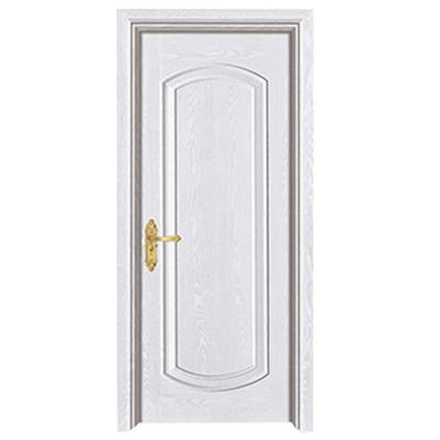 China Easily Assembled Hotel Room Door Simple Design Color Interior Door Modern White Wooden Door Best Prices for sale