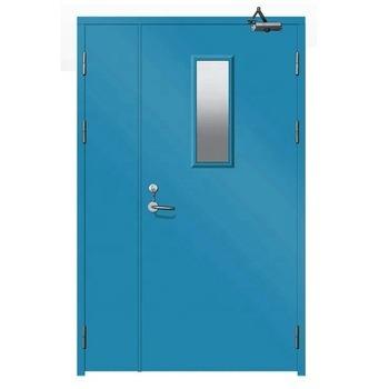 China 2021 Modern Fire Rated Doors Price For 2 Hour Fire Rated Steel Double Entry Door Fire Door for sale