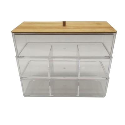 China High Quality DJY 435035 Modern Box Make Up Organizer Makeup Organizer Acrylic for sale