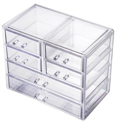 China HOT SELLING 423883 Viable AND CONVENIENT STORAGE ITEMS PS COSMETIC ORGANIZER WITH SIX DRAWERS for sale