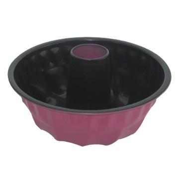 China YJ 112577 Viable Bundform Carbon Steel Mini Round Cake Molds Pumpkin Fashion Non-Stick Mold for sale