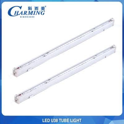 Chine U38 Tube Light Invisible Cabling Design LED Light Corps lumineux en alliage d'aluminium à LED Tube extérieur à LED à vendre