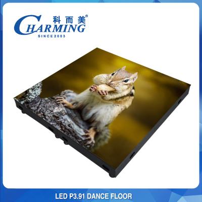 China Las luces impermeables del piso del disco P3.91, Multiscene se encienden para arriba los paneles de piso en venta