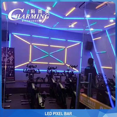 China 8 Bit Grey DC12-24V LED Pixel Lights Bar Video Wall IP65 For Stage for sale