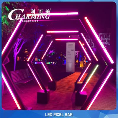 China Milky White 12-14Watt Club LED Pixel Bar 70LM SMD5050 Artnet Control for sale