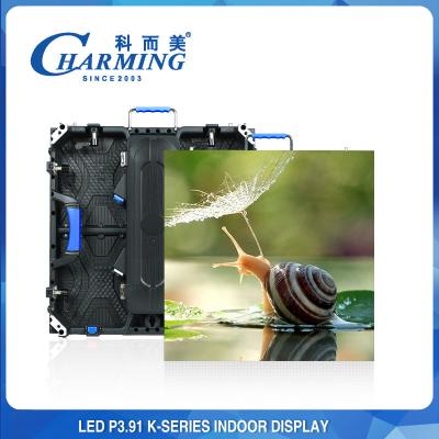 China 4K High Refresh Full Color LED Video Wall Display , LED P3.91 Rental Display for sale