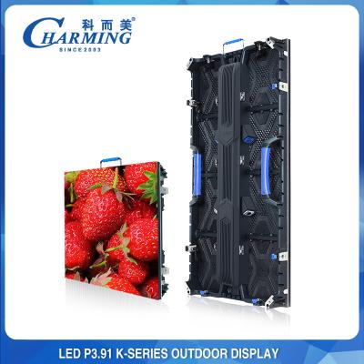 China 4500CD/M2 P3.91 LED Screen , Outdoor 4k Rental LED Display K Series 500x1000mm for sale