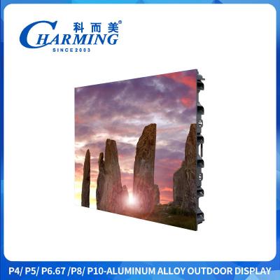 China Top Led Screen Manufacturer In China P4 P6 P8 Advertising Outdoor Ip65 Led Screen With 3840Hz for sale