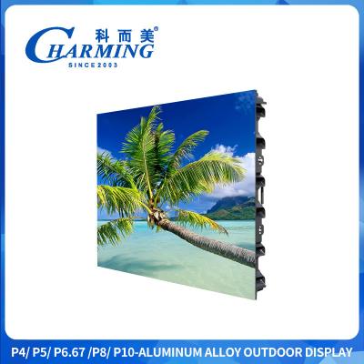 Chine 38 kg de poids P4 960x960 épaisseurs 128 mm Écran d'affichage LED extérieur avec verrouillage étanche à vendre