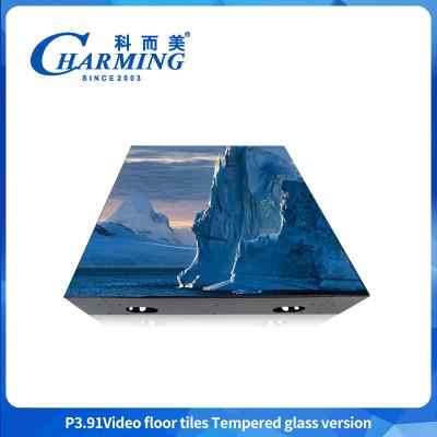 China P3.91 Hot Selling Illuminated 3d GOB Dance Floor HD Floor Dancing Led Screen With High Quality and Good Price for sale