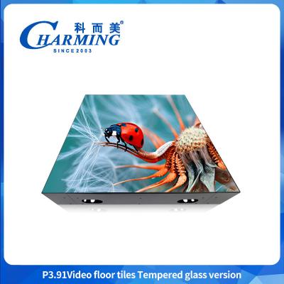 China P3.91 Led Floor Tile Screen  34x34 Floor Tile  Floor Skirting for sale