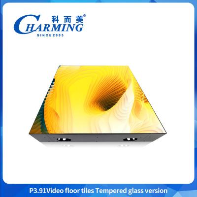 China Dance Floor P3.91 Viedo For Home Hotel Office GOB Led IP65 Waterproof Indoor Dance Floor For Event for sale