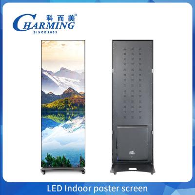 China Commercial Portable Shopping Mall LED Screen P2.5 Poster Digital Signage Front Service LED Display Screen for sale