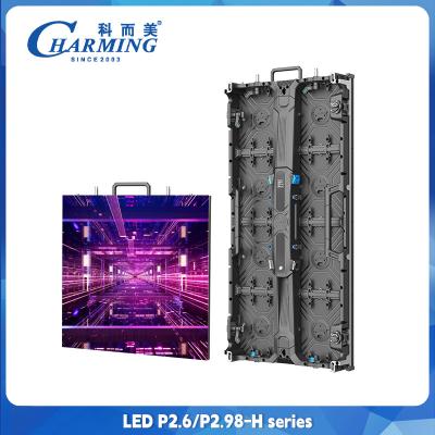 China Rental LED Display Indoor Outdoor Full Color Led wall P2.6 Led Video Wall 500x500mm Die Cast Aluminum Display Screens for sale