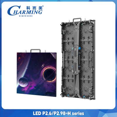 China P2.6 Video Wall Rental Die Cast Aluminum Cabinet Outdoor Led Rental Screen for sale