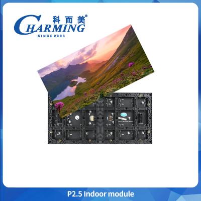 China SMD 2020 P2.5 Modulo LED de pantalla de interior de 16 bits RGB a todo color Instalación fija en venta