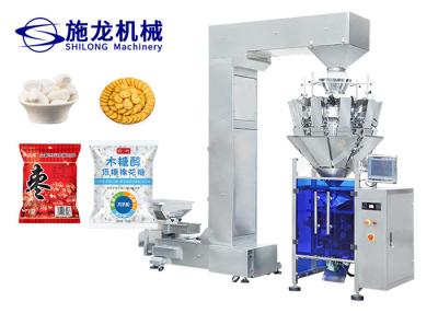 China Biscuits Chips Pouch Multihead Weigher Packing Machine 600kg 10 Head for sale