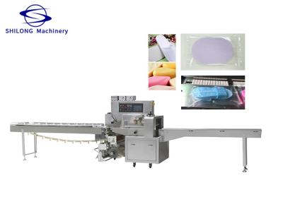 China Disposable Hotel Towel Flow Horizontal Packing Machine 4020mm Air Filling Antiwear for sale