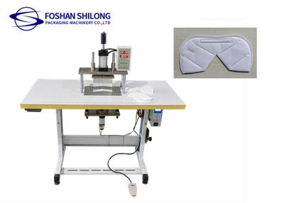 China Durable Ultrasonic Ear Loop Semi Auto Face Mask Making Machine N95 Edge Welding for sale