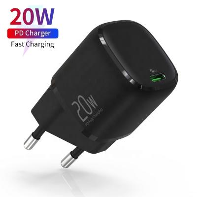 China bulk mobile phone 20wcharger certification adapter quick charge qc30 20w palladium charger for type c type iphone charger 20woriginal for sale