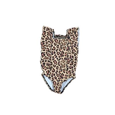 China GirlyMax Summer Girls Leopard Print Waterproof Swimsuit for sale