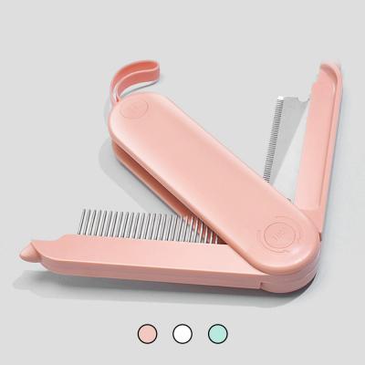 China Stored Removal Cat Grooming Tools Cat Hair Shedding Comb Dog Beauty Cleaning Brush for sale