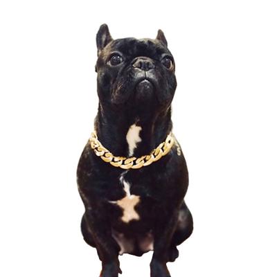 China Teddy Bulldogs Bully Safety Collars Fashion Dog Chain Pet Accessories Collar Chain Pet Jewelry Gift Collar Pet Supplies for sale