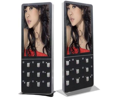 China Indoor Big Size 55 Inch Touch Screen Charger LCD Digital Signage For Mobile Phone for sale