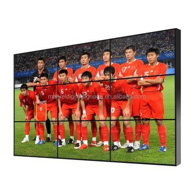 China 55 inch indoor advertising full color lcd display /lcd video wall / indoor lcd screen for sale