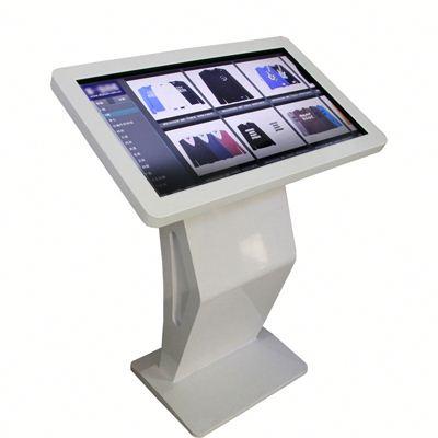 China 46 inch indoor interactive information display network wifi advertising tablet kiosk enclosure for sale