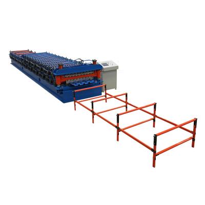 China Building Material Board Panel Roofing Sheet Double Roll Forming Machinery for sale