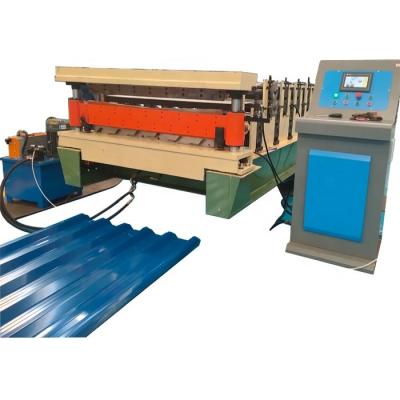 China Building Material Stores China JCX Roofing Sheet IBR Metal Profile Roll Forming Machine for sale