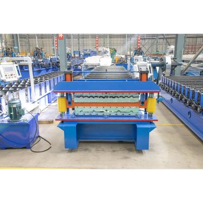 China Building Material Stores Roll Forming Covering Machine for sale