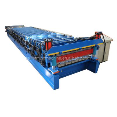 China Building Material Shops Metal Profile Roof Sheet Roll Forming Machine for sale