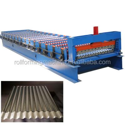 China Metecno Panel Corrugated Iron Sheet Machine for sale