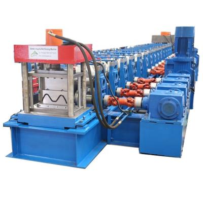 China Building Material Stores ZD CE ISO W Beam Road Guardrail Roll Forming Machine for sale