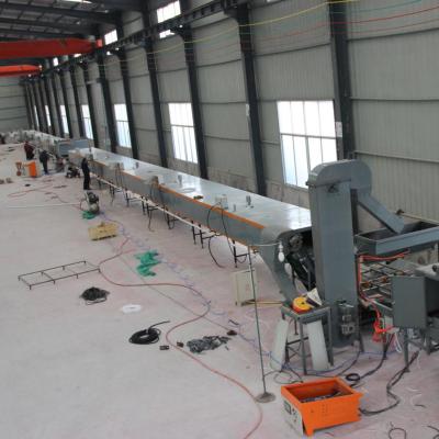 China Building Material Stores Color Stone Coated Roofing Tile Production Line for sale