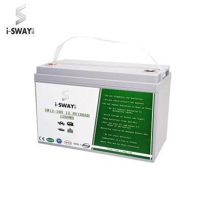 China Long life environmental supply safety 12v 500ah deep cycle 12.8V100Ah 24v 100ah solar battery deep cycle solar battery with lifepo4 100ah for sale