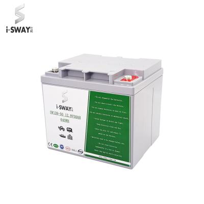 China Environmental safety 12v long life rosen OEM 12.8v50ah solar battery solar battery installation for sale