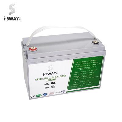 China Environmental Durable Safety Long Life 100ah 12.8v100ah Deep Cycle Battery 12.8v For Solar RV Off-grid for sale