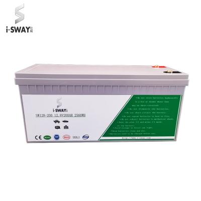 China Environmental Safety Long Life 12.8v200Ah LiFePO4 Battery Pack Lithium-ion Electricity Replaces Lead Acid for sale