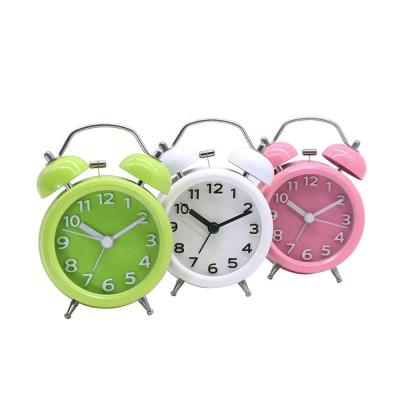 China High Quality Twin Antique Style Bell Clock Table Alarm Clock Desk Clock for sale