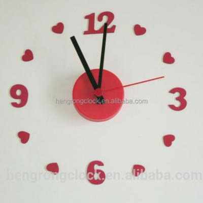 Chine March Clock Movement ABS Around Clock Movement 75mm Back Cover DIY Clock Movement Parts Plastic à vendre