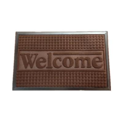 China Hot Selling Waterproof Customized Printed Home Textile Anti Slip Door Mat for sale