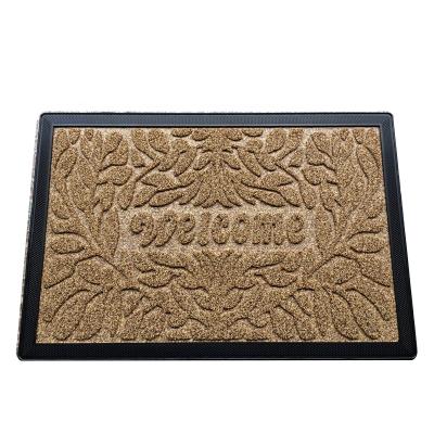 China New Style Factory Cheap Price 50*80cm Entrance Welcome Door Mat for sale