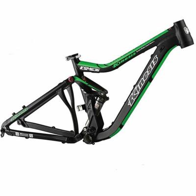 China 26er Aluminum Full Suspension Mountain Bike Frame 6