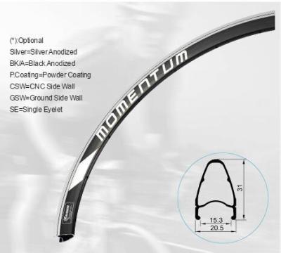 China WEINMANN BICYCLE ALLOY RIM RACING ROAD RACING AERO BICYCLE RIM 700X23/28C for sale